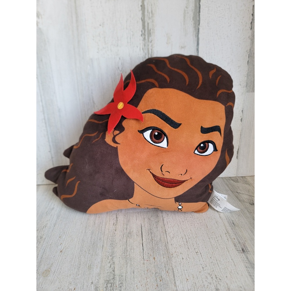 Moana face princess plush pillow Disney home decor bedroom youth‎